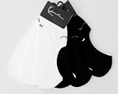 Socken Karl Kani Signature Invisible Socks 3 Pack white
