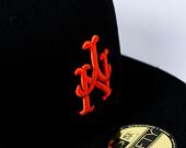 Kappe New Era - 59FIFTY Upside-Down - NY Mets - Black