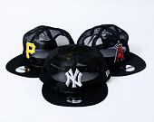 Kappe New Era - 9FIFTY Embroidered Mesh - NY Yankees - Black
