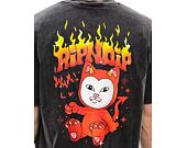 T-Shirt Rip N Dip Scary Cute Tee (Black Wash )