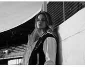 Damenjacke New Era - Varsity - Black / Off White