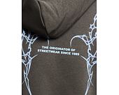 Pullover Karl Kani Small Signature Tribal OS Full Zip Hoodie anthracite