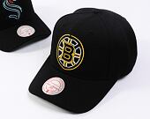 Kappe Mitchell & Ness - Neon Logo Pro Snapback - Boston Bruins - Black