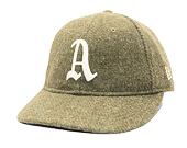 Kappe New Era - 9FIFTY Retro Crown Harris Tweed - Oakland Athletics - New Olive
