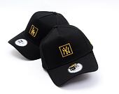 Kappe New Era - 9FORTY A-Frame MLB Metallic Patch - NY Yankees - Black / Gold
