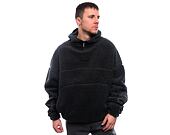 Pullover Karl Kani Metal Signature Teddy Hoodie black