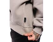 Damen Pullover Karl Kani Woven Signature Glitter OS Hoodie light grey