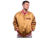 Jacke New Era - NFL Satin Bomber - San Francisco 49ers - BRZ / Scarlet