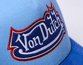 Kappe Von Dutch - Trucker Rockford - Cot Twill/ Suede - Blue/ Red