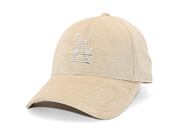 Damen Kappe New Era - 9FORTY Womens MLB Velour Diamante - LA Dodgers - Stone