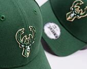 Kinder Kappe New Era - NBA The League 9FORTY - Milwaukee Bucks - Team Color