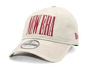 Kappe New Era - Wordmark 9TWENTY - Stone / Burgundy