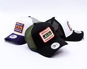 Kappe New Era - Buffalo Patch 9FORTY Trucker - Black / New Olive