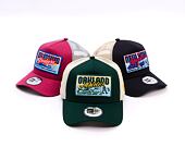 Kappe New Era - MLB City Patch 9FORTY Trucker - Oakland Athletics - Dark Green
