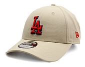 Kappe New Era - MLB Side Patch 9FORTY - LA Dodgers - Stone