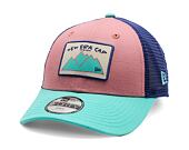 Kinder Kappe New Era - Outdoor 9FORTY TRUCKER - Pink / Teal