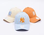 Damen Kappe New Era - MLB Essential 9FORTY - NY Yankees - Pastel Blue / Orange Glaze