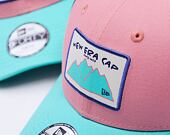 Kinder Kappe New Era - Outdoor 9FORTY TRUCKER - Pink / Teal