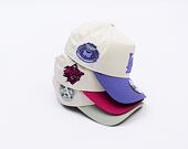 Kappe New Era - MLB Cream & Patch 9FORTY A-Frame - LA Dodgers - Cream / Blue