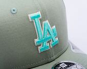 Kappe New Era - MLB World Series 9FIFTY Original Fit - LA Dodgers - Mint Green / Teal