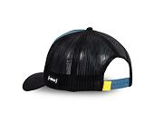 Kappe Capslab - Trucker Black Panther - Night Blue