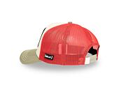 Kappe Capslab - Trucker Looney Tunes - Bugs Bunny - Cream / Red