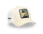 Kappe Capslab - Trucker Looney Tunes - Daffy Duck - Cream / White