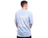 T-Shirt Karl Kani - Retro T&L Backprint Tee light - blue/white