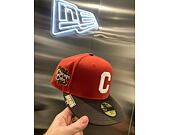 Kappe New Era - MLB Visor Clip 59FIFTY - Chicago Cubs - Rust / Brown