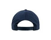 Kappe Yupoong 5-Panel Curved Classic Snapback navy