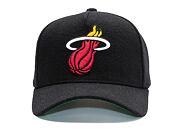 Kappe Mitchell & Ness - Miami Heat - Kicking Wool Pro Strapback - Black