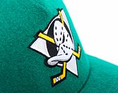 Kappe Mitchell & Ness - Anaheim Ducks - Kicking Wool Pro Strapback Vntg - Teal