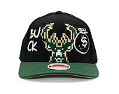 Kappe Adam Wave - Custom NBA Money Bag - Milwaukee Bucks - Black/Green