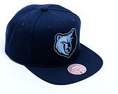Kappe Mitchell & Ness - NBA Team Ground 2.0 Snapback - Memphis Grizzlies - Blue