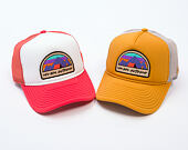 Kinder Kappe New Era - Branded Adventure Patch 9FORTY Trucker - Coral / White