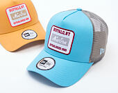 Kappe New Era - Branded Buffalo Patch 9FORTY Trucker - Blue