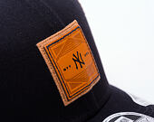 Kappe New Era - MLB Debossed 9SEVENTY Stretch-Snap - NY Yankees - Navy / Brown