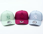 Kappe New Era - MLB League Essential 9FORTY Trucker - LA Dodgers - Cherry