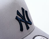 Kappe New Era - MLB Side Patch 9FORTY Trucker - NY Yankees - Grey