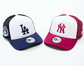Kappe New Era - MLB World Series 9FORTY Trucker - NY Yankees - Cherry / White
