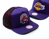 Kappe Mitchell & Ness - NBA Tremor Trucker HWC - Toronto Raptors - Purple