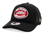 Kappe New Era - Branded Graphic Patch 9FORTY Trucker - Black / Cherry