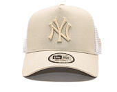 Kappe New Era - MLB League Essential 9FORTY Trucker - NY Yankees - Stone