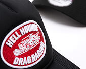 Kappe New Era - Branded Graphic Patch 9FORTY Trucker - Black / Cherry