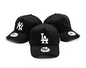 Kappe New Era - MLB League Essential 9FORTY A-Frame - LA Dodgers - Black / White
