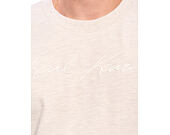 T-Shirt Karl Kani - Autograph Heavy Jersey Boxy Melange Tee - Beige