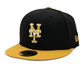 Kappe New Era - MLB 59FIFTY Day - NY Mets - Black & Gold