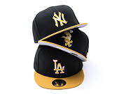 Kappe New Era - MLB 59FIFTY Day - LA Dodgers - Black & Gold