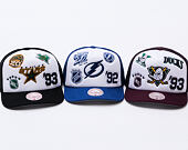 Kappe Mitchell & Ness - Gridlock Trucker Vntg - Anaheim Ducks - White