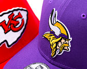 Kappe New Era - NFL Anniversary Patch 9SEVENTY Stretch-Snap - Minnesota Vikings - Purple